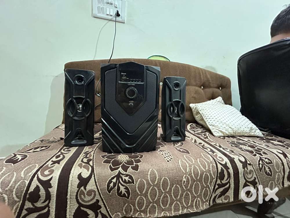 4.1 home theatre with 2 speakers