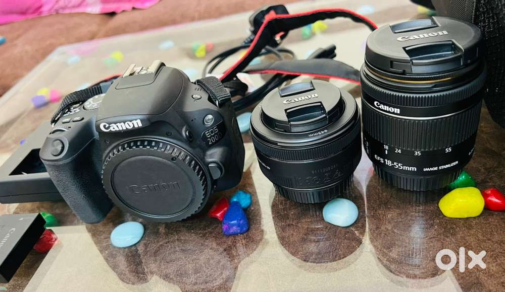  Canon EOS 200D Full Kit – Like New Condition!