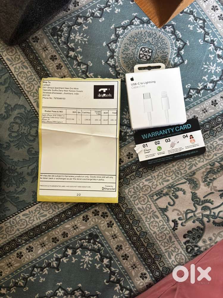 iphone 14 usb data cable original