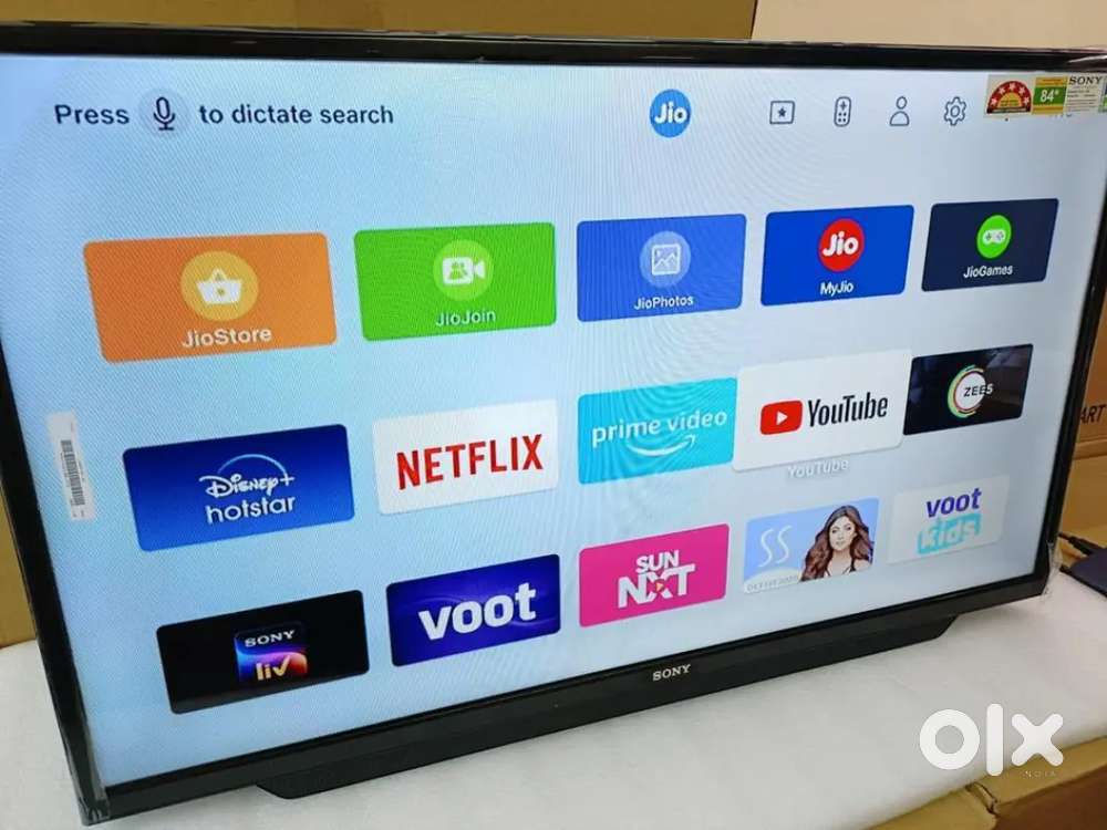 New smart android led tv (cash on delivery available)