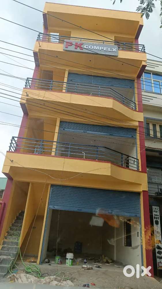 Pk complex comrcial shop Tata car BM rod thannirhalla shalespura rod