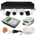 complete CCTV SET of 4 Cameras