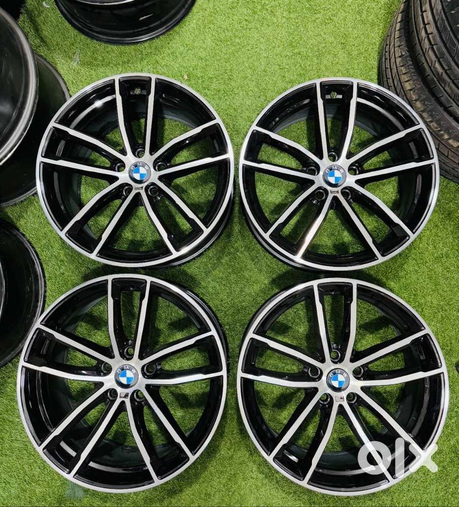 BMW 5 SERIES (112 PCD) ALLOY WHEELS (VERY GOOD CONDITION)