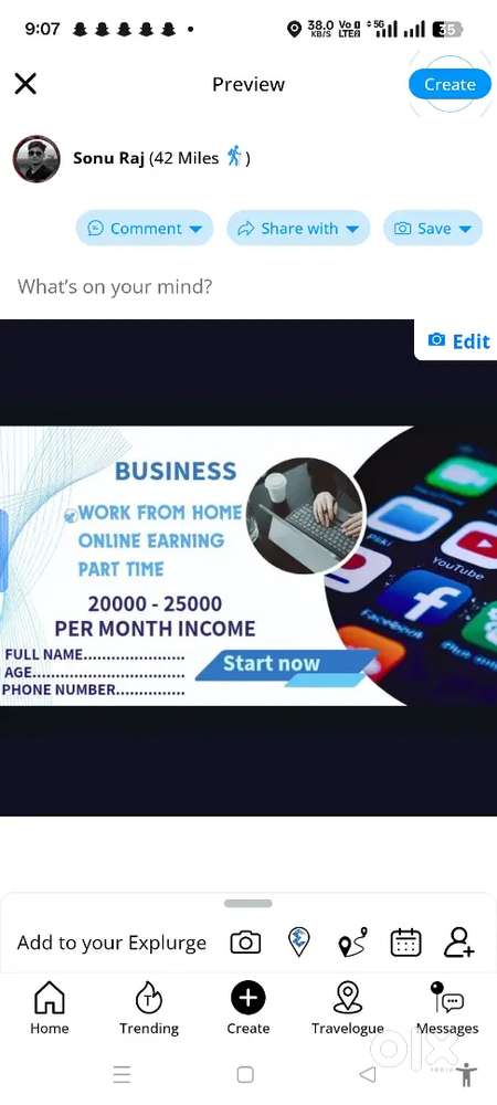 Student , house wife, job person