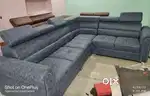 LUXURY L TYPE SOFA HEAD REST MODEL SOFA AVAILABLE AT ZAM ZAM FURNITURE