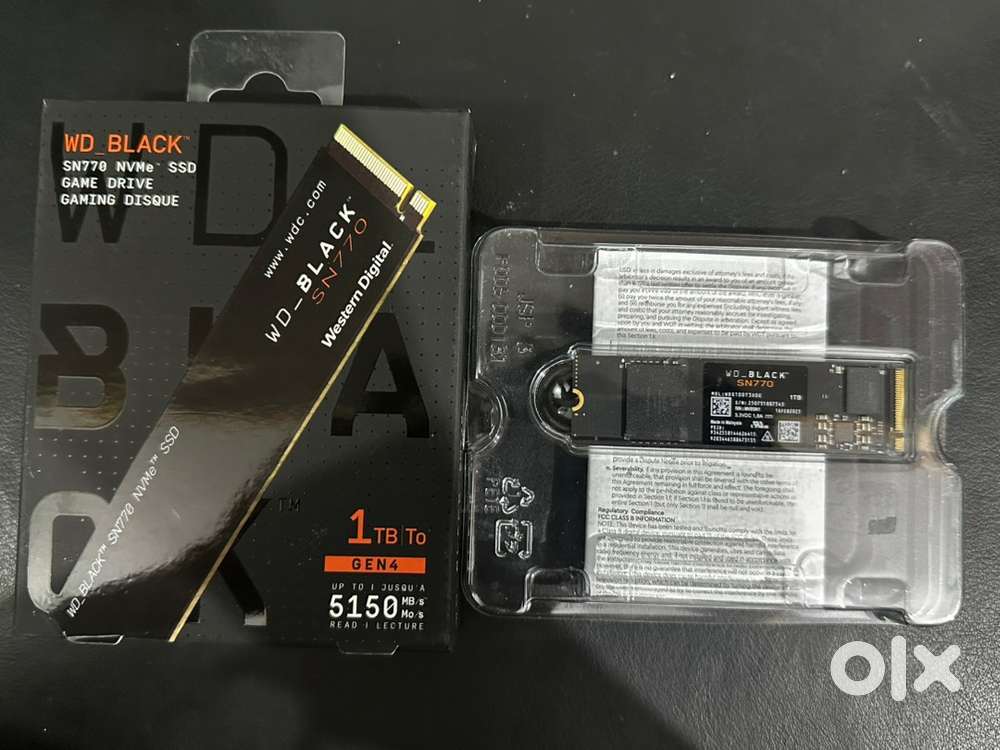 WD Black SN770 1TB SSD