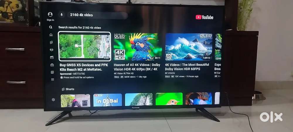 PANASONIC 43 INCH ANDROID LED TV