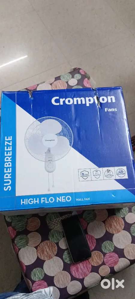 Brand new wall fan