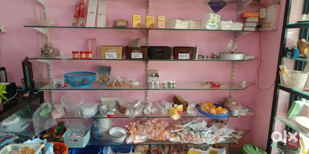 Glass rack n metal bracket