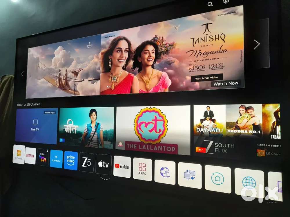 LG webos 4k android led 75 inches with voice google remote