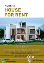 MODERN APARTMENT FOR RENT. DARMASHALA,PARASINIKADAVU