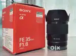 Sony Lens 35mm 1/8 E-mount Full Frame Lens