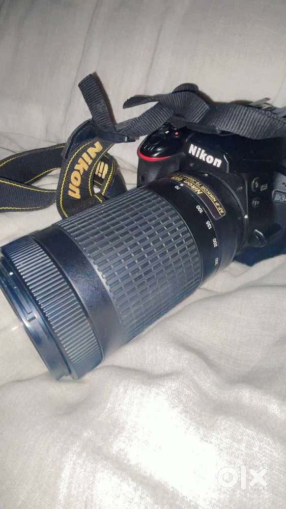 Nikon DSLR 3400 with 70-300mms lens