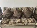Wooden sofa set(3+2) in perfect condition