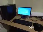 Urgent sale branded HP cpu i5 6gen complete desktop for sale.