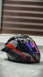 Ridex titanium helmet