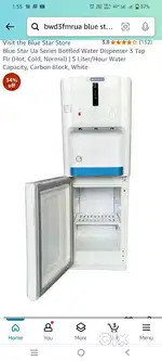 Bluestar Water dispenser with mini freeze..