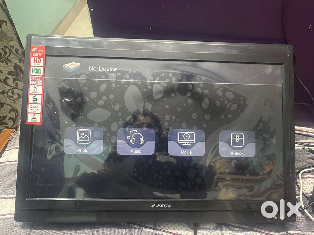 Surya 24 Inch LED HD Ready TV (HDMI, USB, Sound Blaster)