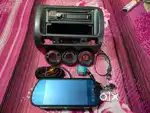 Alpine car stereo LED secereen USB/bluetooth/back camera mobile holder