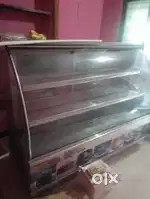 Milk cake selling counter