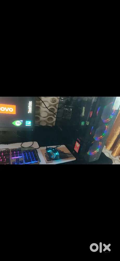 Lcd and RGB CPU best gaming desktop