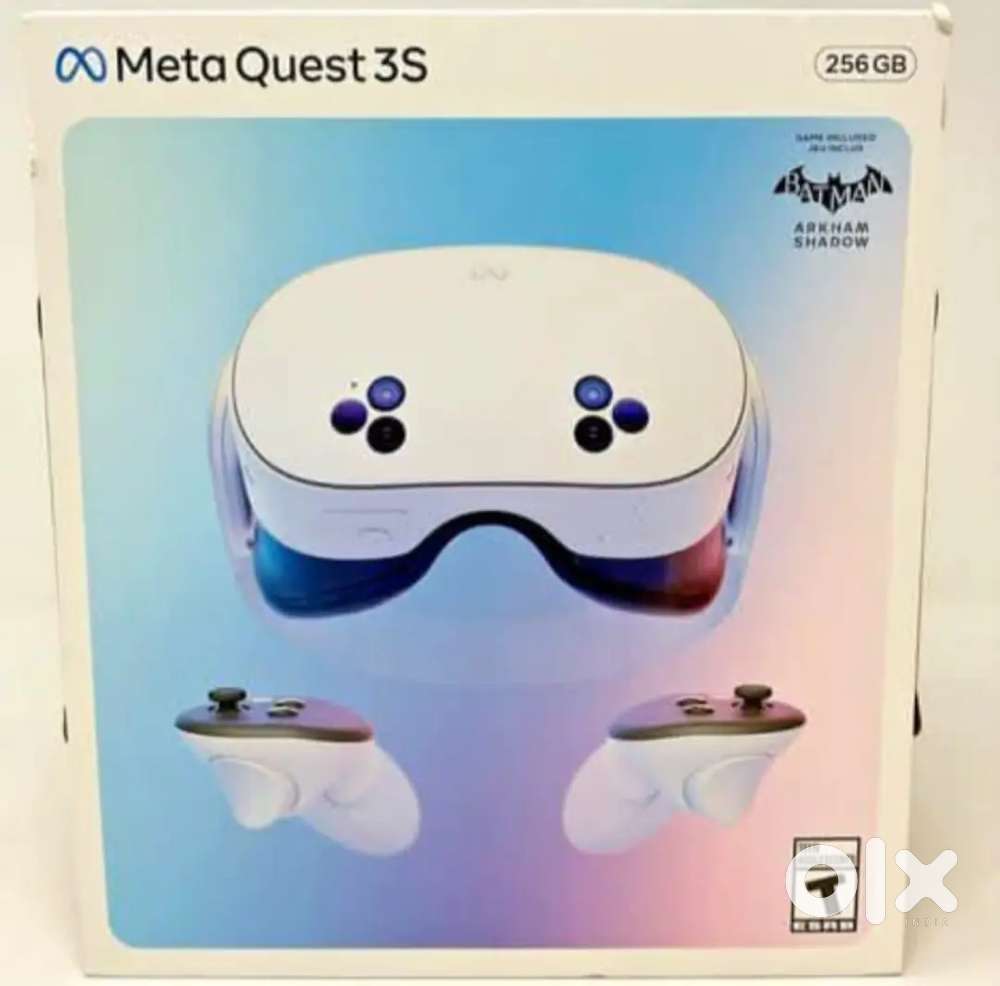 Meta Quest 3S 256GB VR

Gaming System - Working - Stand Alone Vr/Mixed