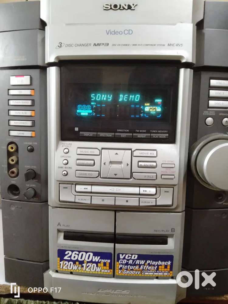 Sony music audio video system