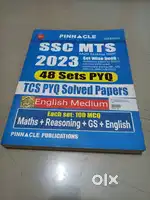 Pinnacle SSC MTS PYQ Solved Papers Book