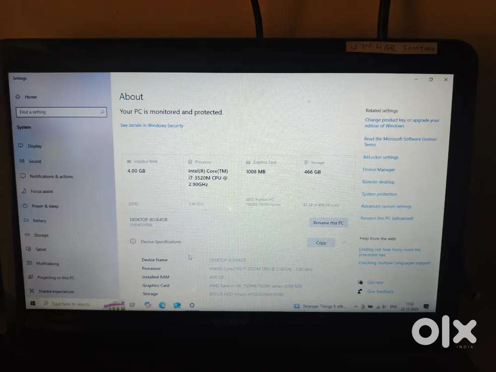 Sony i7 super fast laptop at just 8900Rs
