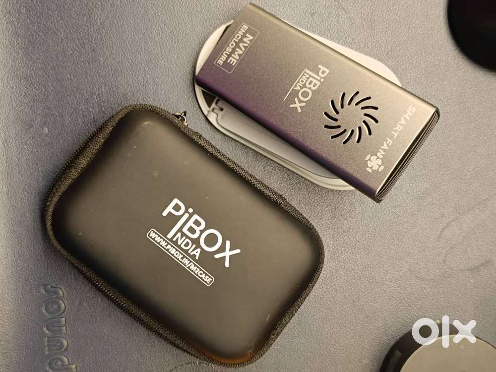 Lexar 256GB NVMe SSD + PiBOX M.2 NVMe Enclosure with Fan