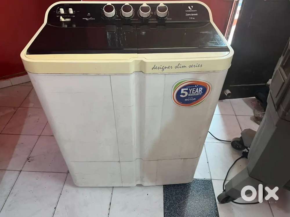 Videocon Zaara Grande 7.5 kg Semi-Automatic Washing Machine