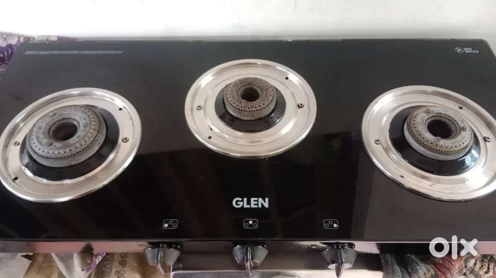3 burner gas stove
