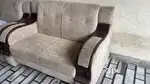 7 Seater Wooden Sofa