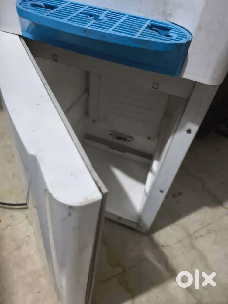 Water cooler with mini fridge