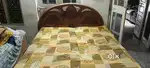 Wooden bed