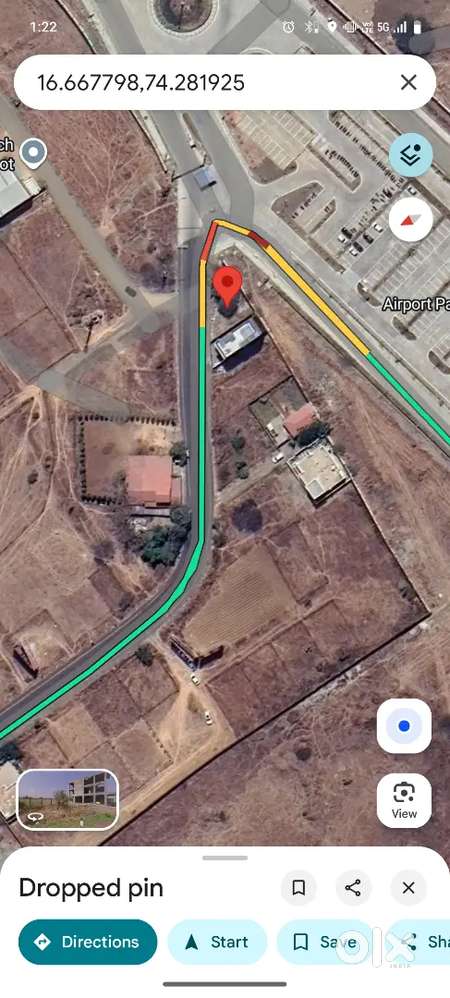 Land for sale near Kolhapur Airport Ujlaiwadi