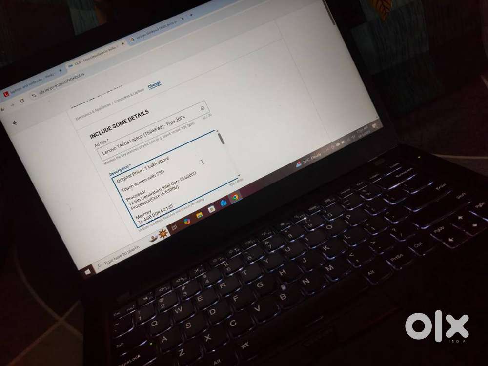 Lenovo T460s Laptop (ThinkPad) - Type 20FA
