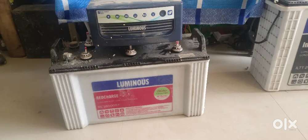 Luminous inverter set