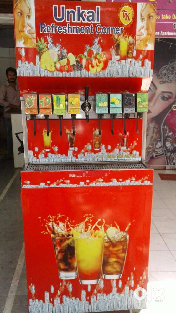 Rarely Used Soda Pub Machine 8 + 1 for best price