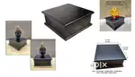 Art Pedestal Statue Base Pooja Chowki For Center Table Coffee Table