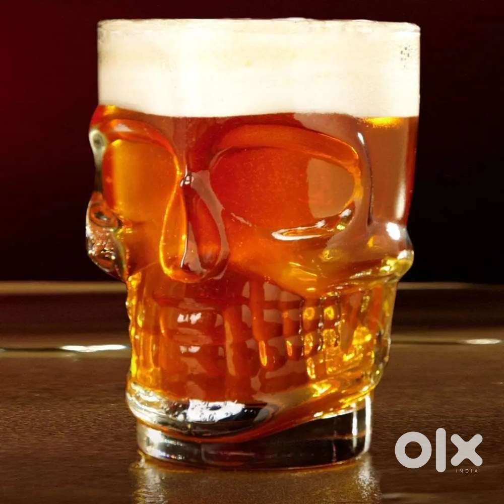 Skull Glass Set