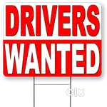 Driver wanted pickup vehicle