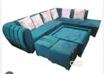 Special Sunday buy new sofa 8450, L type sofa 13990/-Emi on available