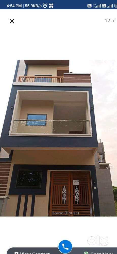 Ground floor - 1BHK unfurnished flat with master bedroom