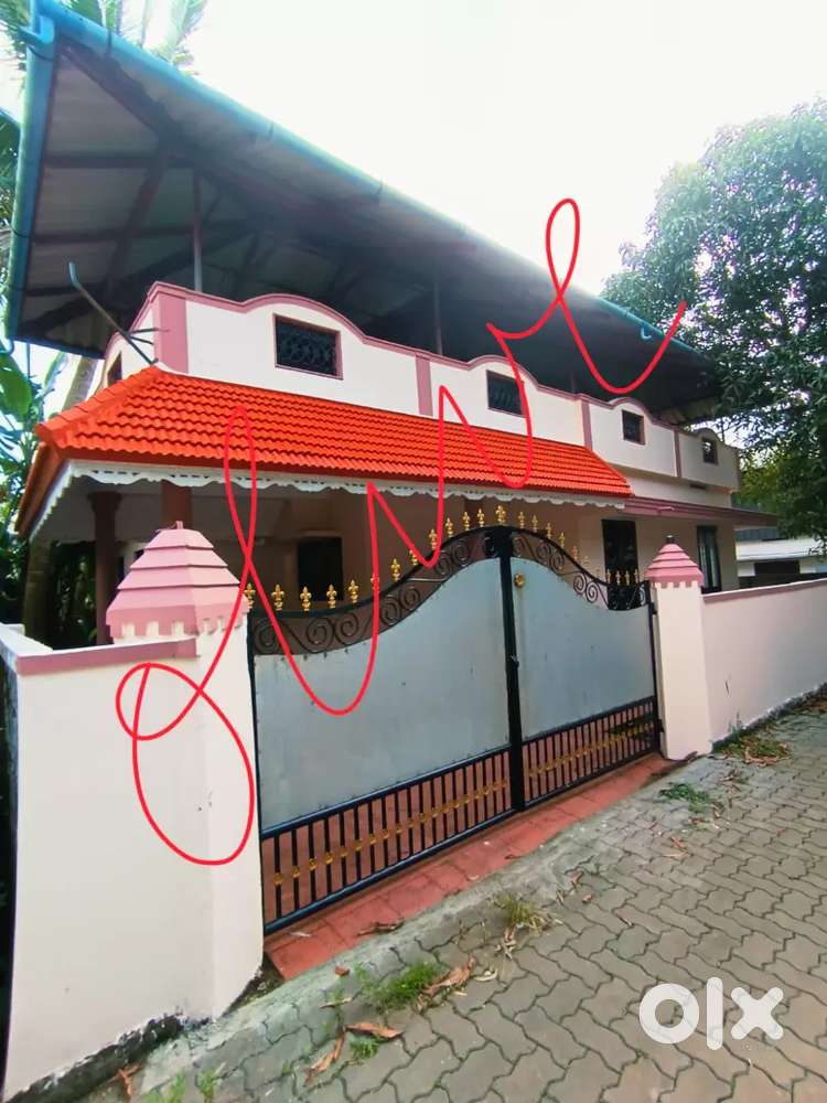 3bhk Independent house for rent Aluva Asokapuram