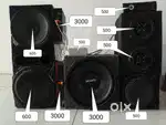 2 Amplifier 1 subwoofer 5 speaker 2 twitter stereo system 12v supply