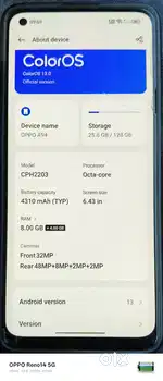 OPPO ( f19  8+8 128 )