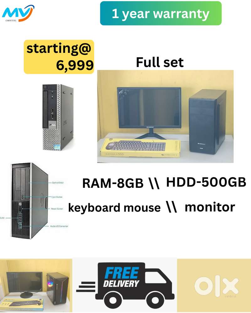 All Basic Software Loaded  1 - Year Warranty  Cash on home delivery