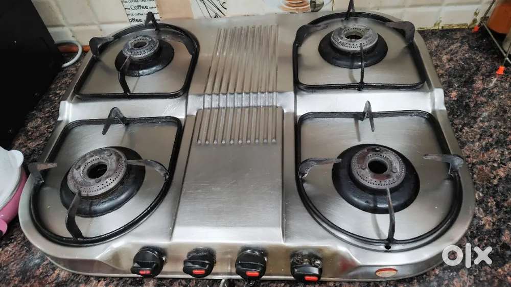 4 burner gas choolah