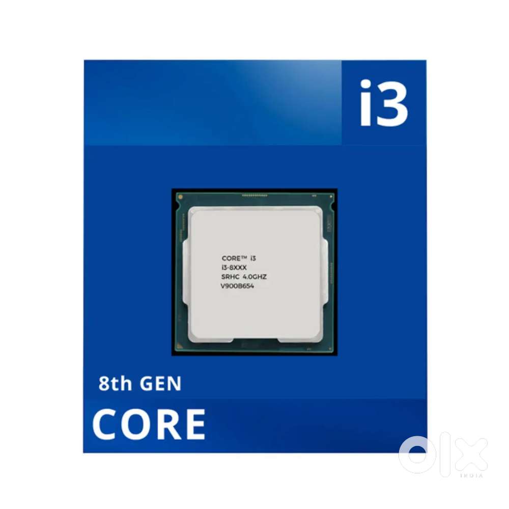 I3 8th Generation Processor with Mother Board and 8gb Ram